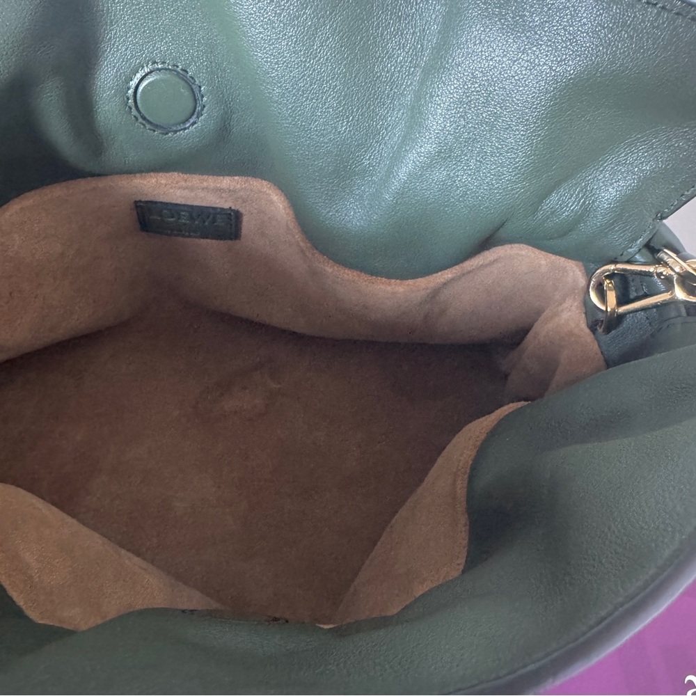 SOLD Loewe Flamenco, Green/ Vintage Khaki - Picture 6 of 14